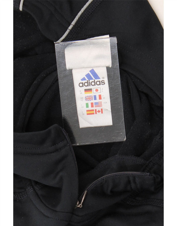 ADIDAS Γυναικείο Climawarm με φερμουάρ με κουκούλα UK 12 Medium Navy Blue