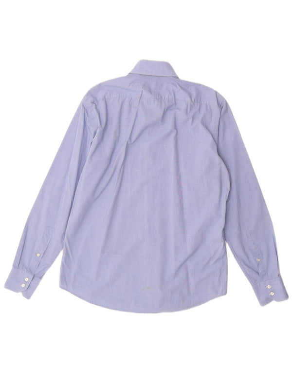 Ανδρικό πουκάμισο Hugo Boss Regular Fit Size 39 15 1/2 Medium Blue Cotton