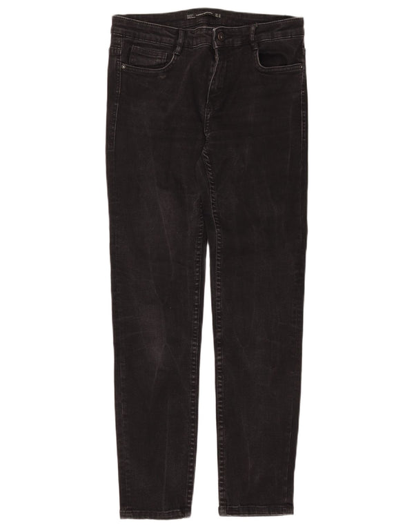 ZARA Γυναικείο Slim Jeans EU 40 Medium W30 L28 Μαύρο