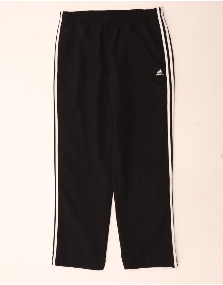 Ανδρική αθλητική φόρμα Adidas Climalite Παντελόνι μεγάλο μαύρο πολυεστέρα
