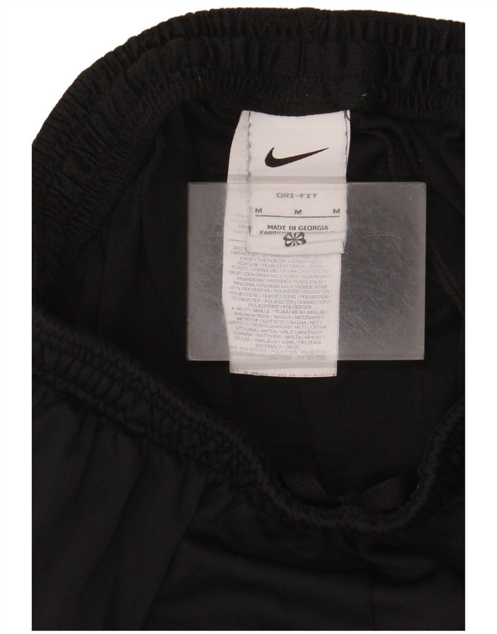 Ανδρικές φόρμες Nike Dri Fit Παντελόνια μεσαίου μαύρου πολυεστέρα