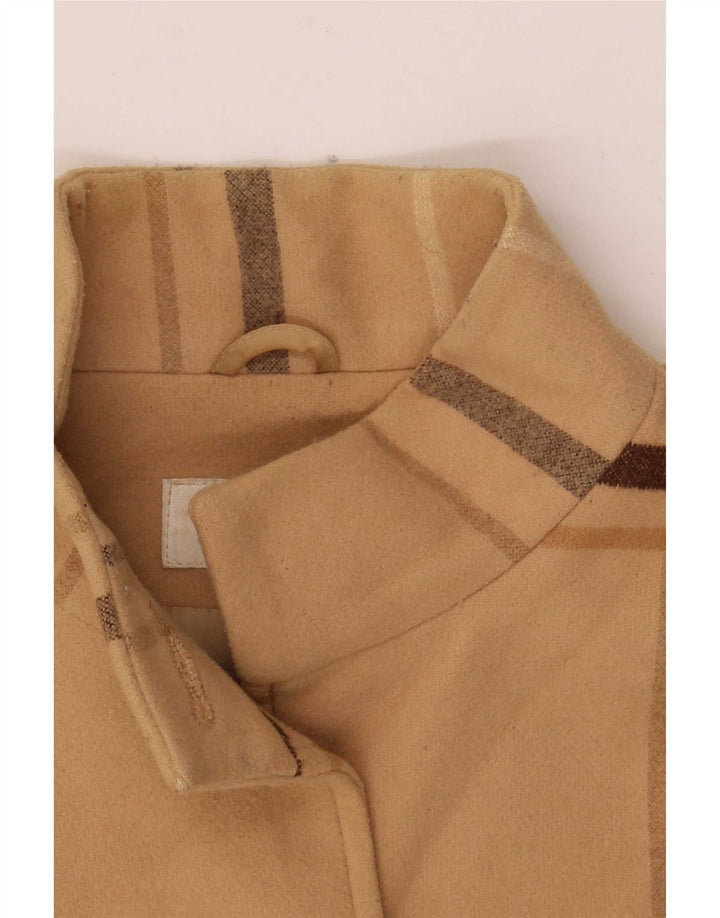 Marks & Spencer Γυναικείο Πανωφόρι UK 8 Small Beige Check Polyester