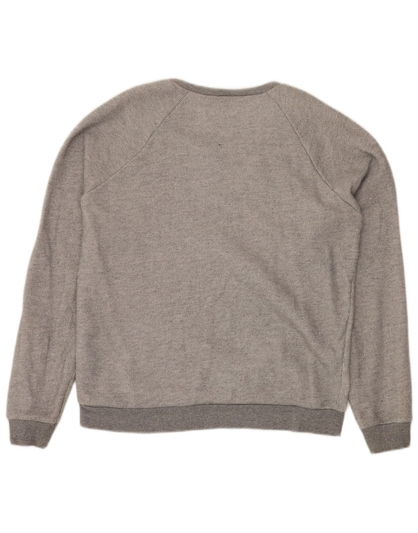WHISTLES Γυναικεία υπερμεγέθη γραφική φούτερ Jumper UK 8 Small Grey
