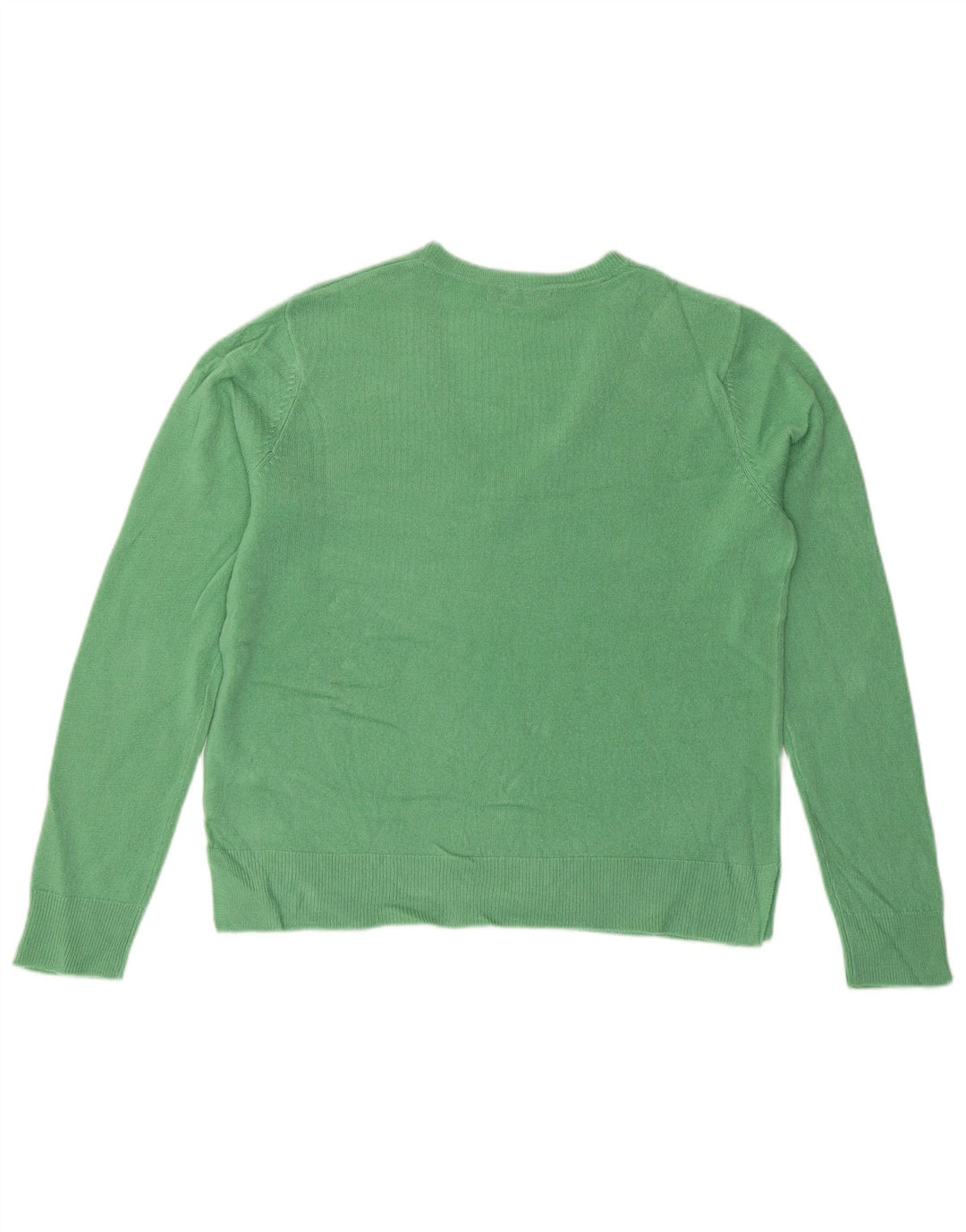 Marks & Spencer Γυναικείο πουλόβερ με λαιμόκοψη UK 14 Large Green