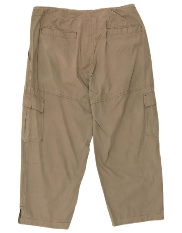 HELLY HANSEN Womens Loose Fit Cargo Trousers UK 14 Large W34 L22 Green