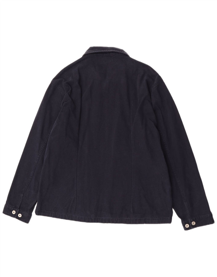 Ανδρικό μπουφάν Sasch Bomber UK 42 XL Navy Blue Cotton