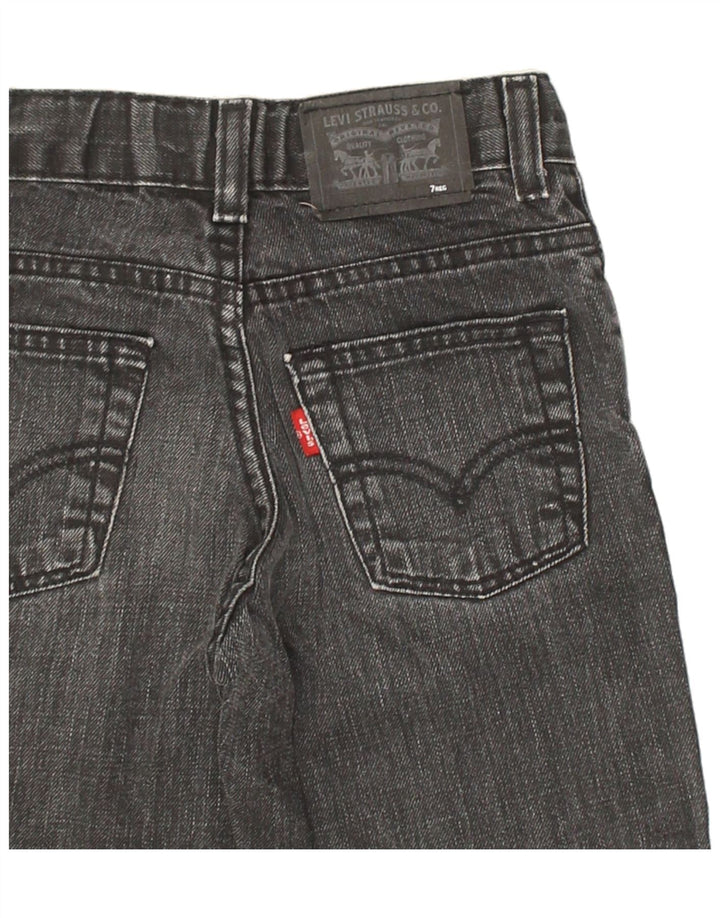 LEVI'S Boys 511 Slim Jeans 6-7 Years W22 L21  Grey Cotton | Vintage Levi's | Thrift | Second-Hand Levi's | Used Clothing | Messina Hembry 
