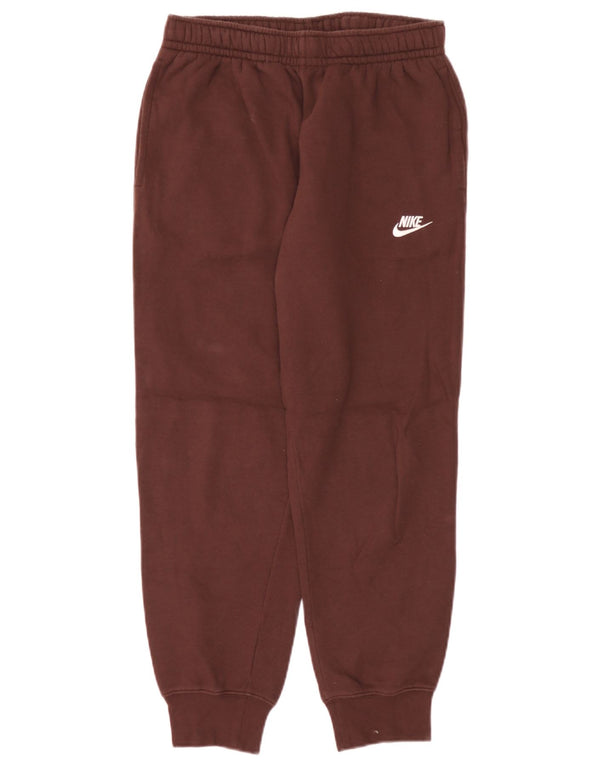Γυναικεία αθλητική φόρμα Nike Παντελόνι Joggers UK 10 Small καφέ βαμβακερό