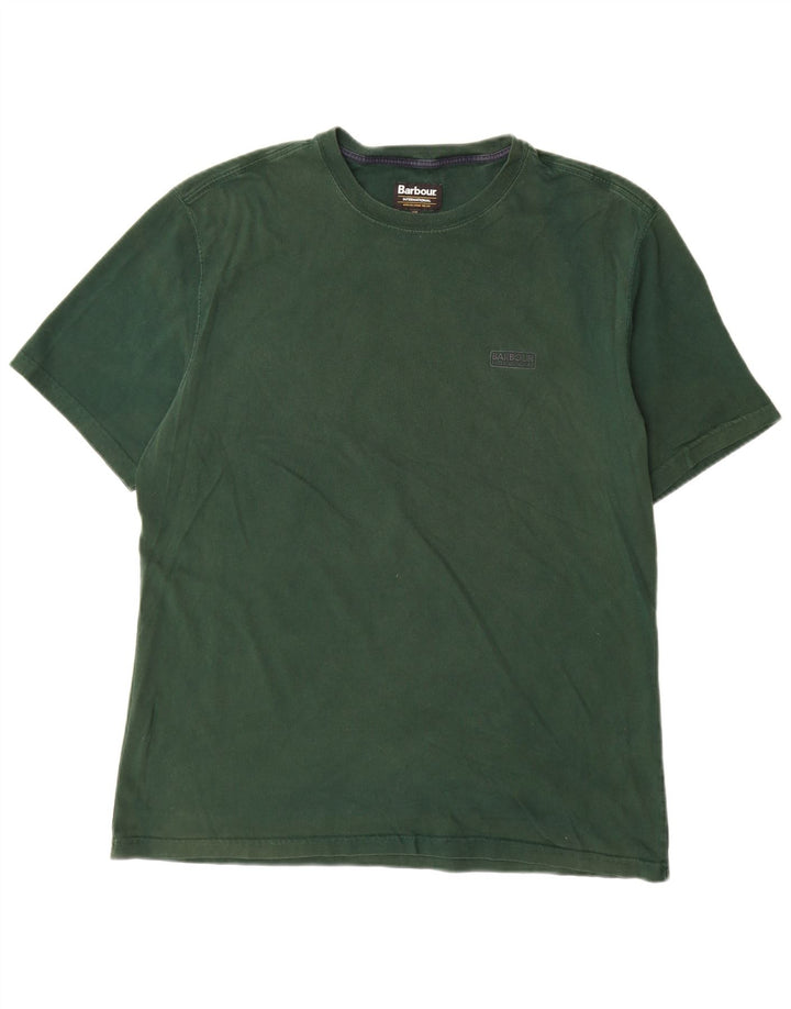Ανδρικό T-Shirt Barbour Top 2XL Πράσινο βαμβακερό