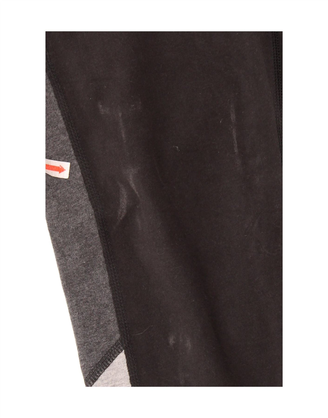 Γυναικείο κολάν REEBOK UK 10 Small Black Colourblock Βαμβακερό