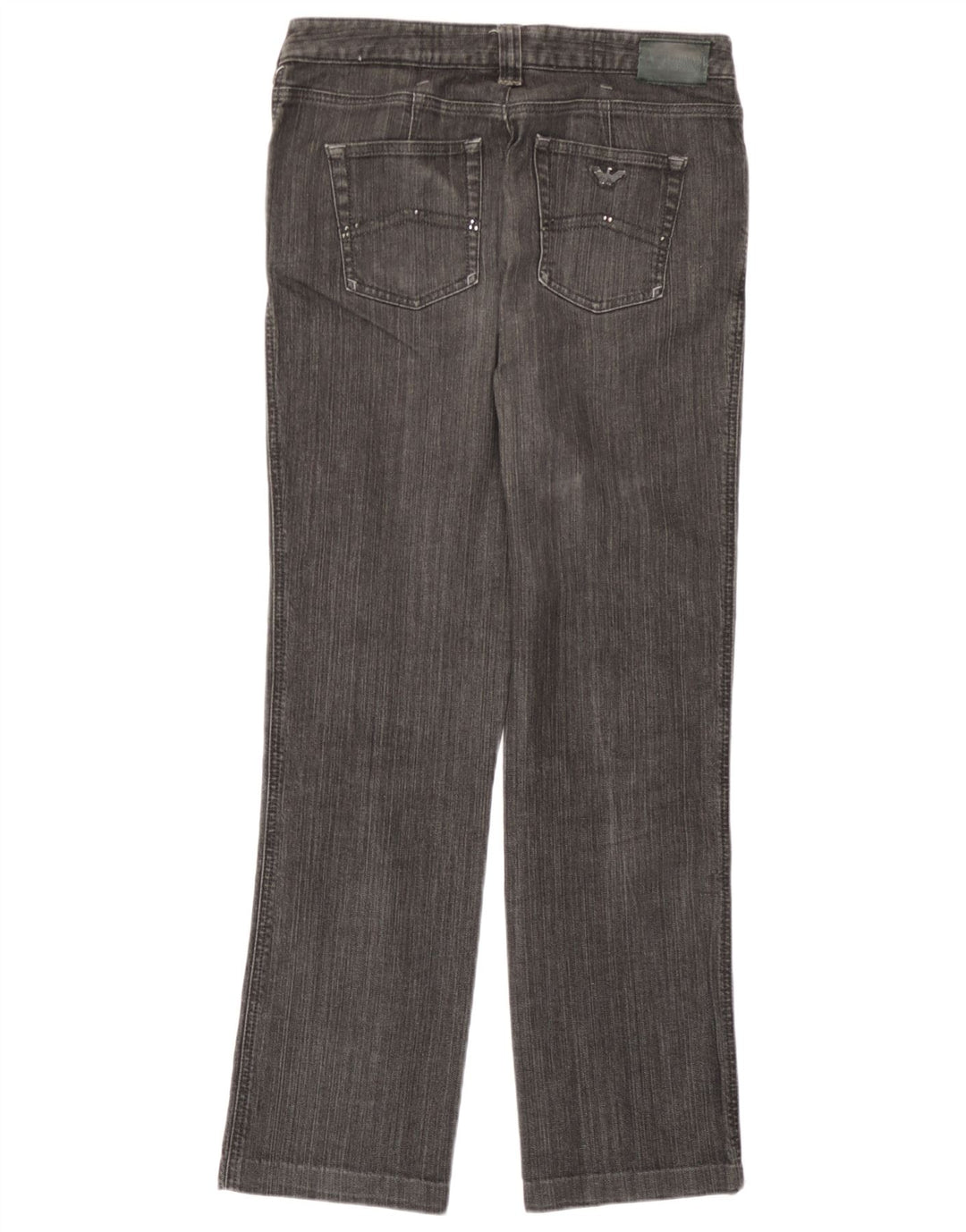 Armani Γυναικείο Straight Jeans W31 L28 Γκρι