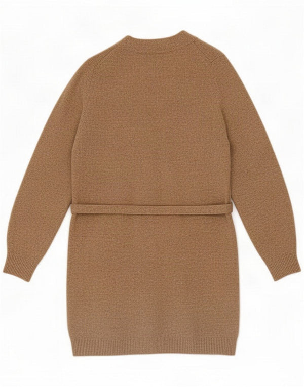 Marks & Spencer Womens Longline Cardigan πουλόβερ Η.Β. 10 Small Beige