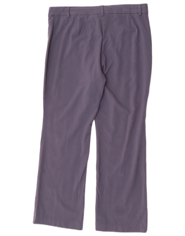 Γυναικεία Casual Παντελόνια Marks & Spencer UK 14 Large W32 L28 Navy Blue
