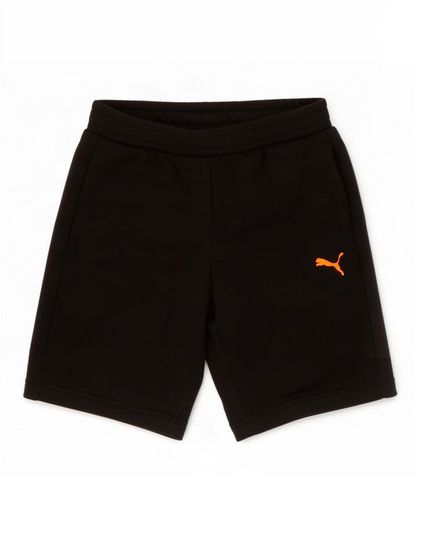 Puma Boys Sport σορτς 9-10 ετών μαύρο βαμβακερό