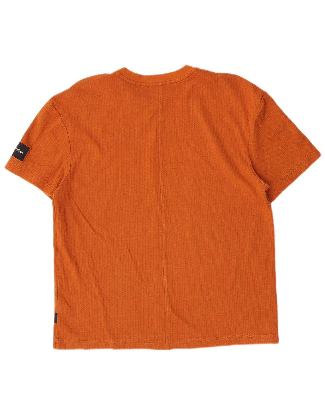 Ανδρικό T-Shirt Calvin Klein Top Μεσαίο πορτοκαλί βαμβακερό