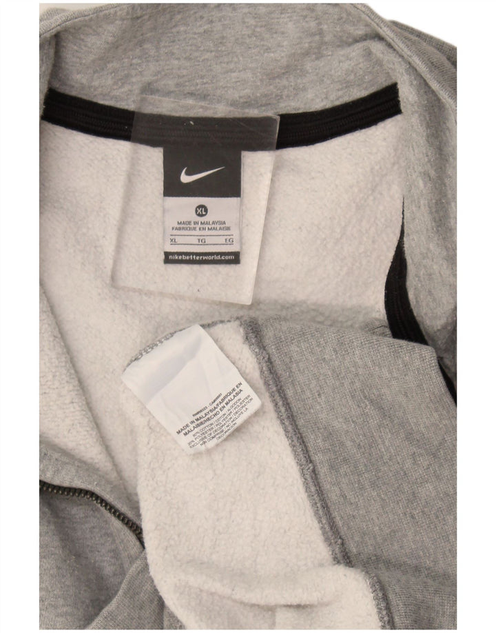 Ανδρικό φούτερ Nike με φερμουάρ Jumper XL Γκρι βαμβακερό