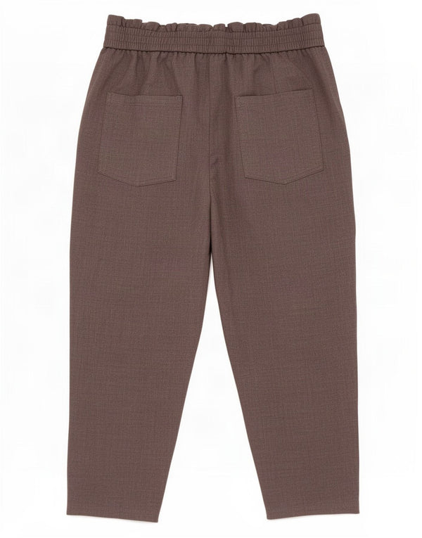 Zara γυναικείο ψηλόμεσο κωνικό παντελόνι 2XL W34 L24 Γκρι