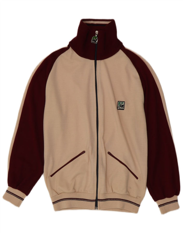 Vintage γυναικεία πλήρης φόρμα EU 40 Medium Burgundy Colourblock Retro