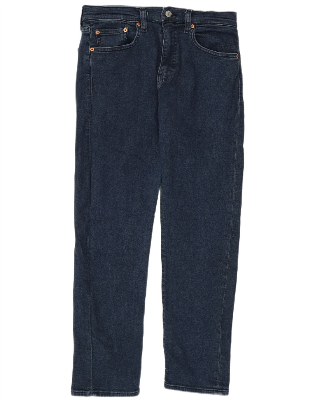 Levi's Mens 502 Tapered Jeans W32 L30 Blue Cotton