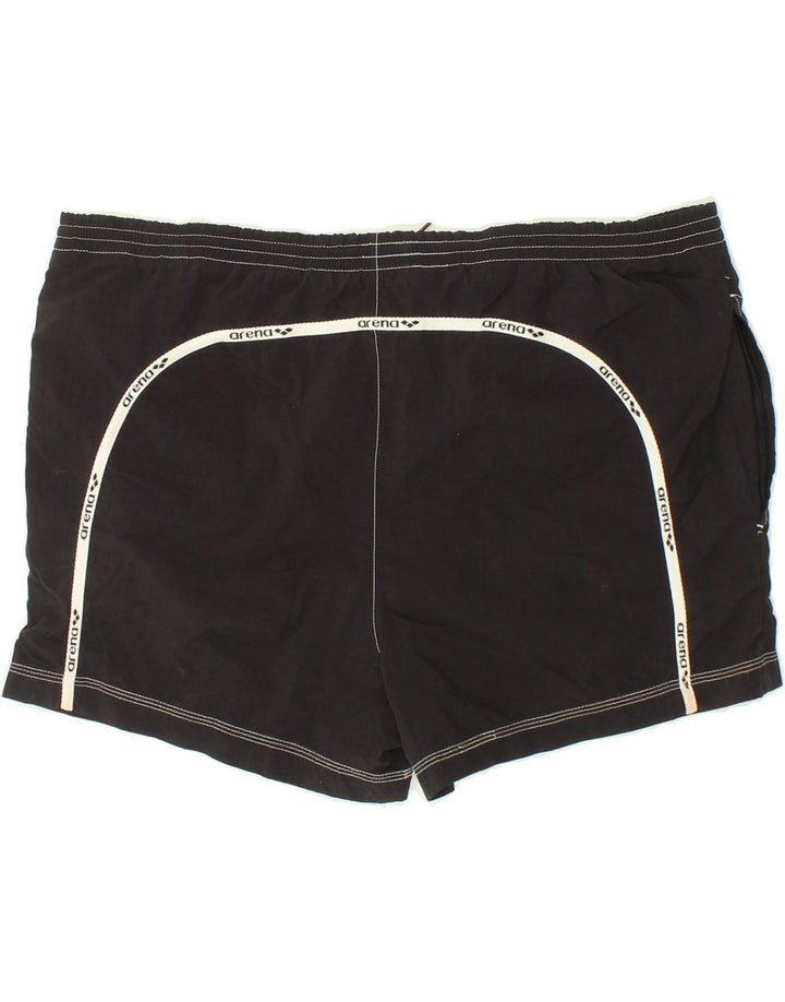 ARENA Mens Graphic Swimming Shorts XL Black Polyamide Vintage Arena and Second-Hand Arena from Messina Hembry 