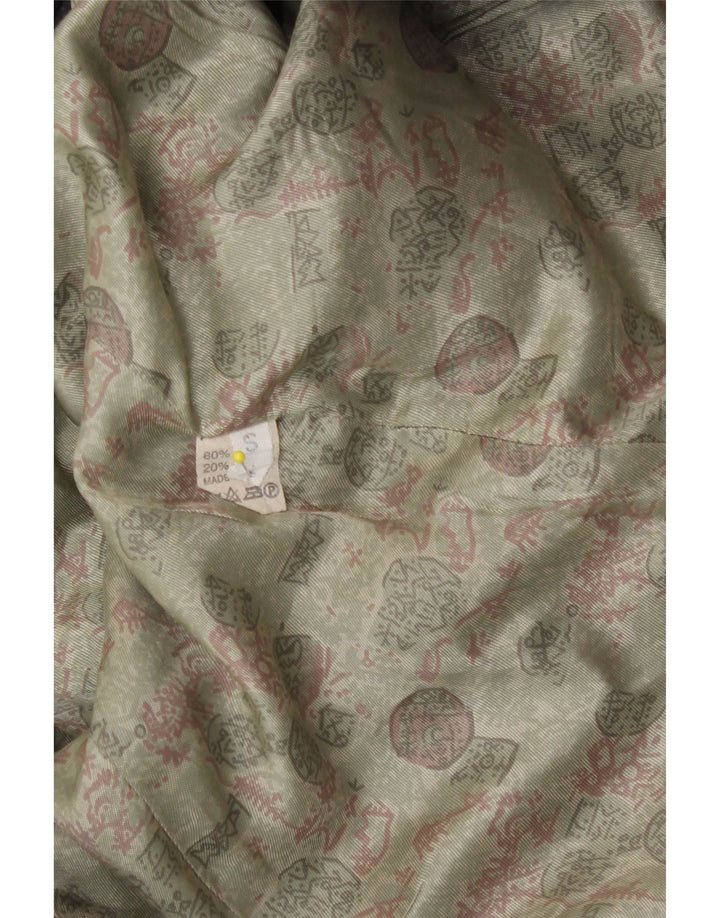 Vintage Γυναικείο Γιλέκο Longline UK 10 Small Grey Wool