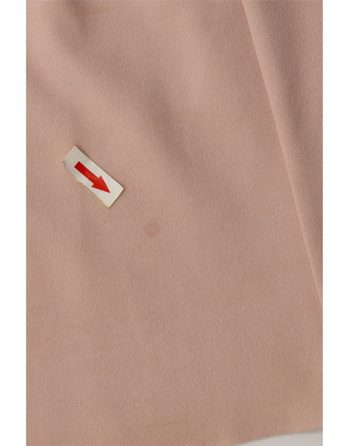 Zara Γυναικεία μπλούζα με μπλούζα ροζ τοπ UK 10 Small Pink Polyester
