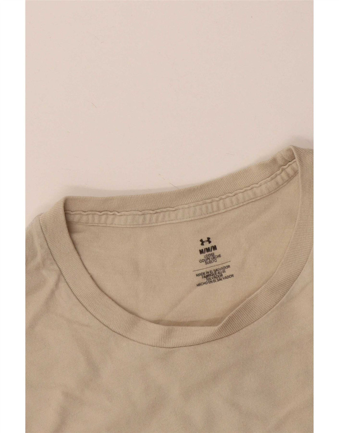 Ανδρικό γραφικό μπλουζάκι Under Armour Top Medium Beige