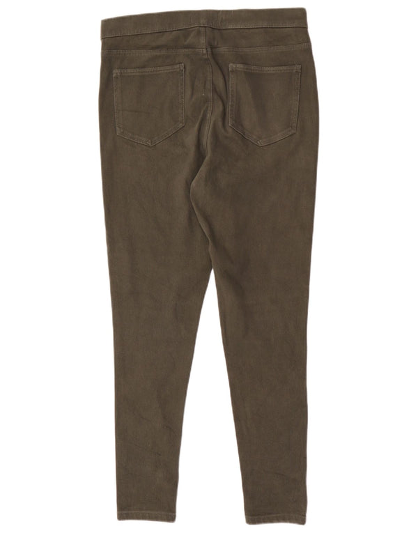 Marks & Spencer Γυναικείο Jegging Casual Παντελόνι UK 14 Medium W30 L27 Khaki