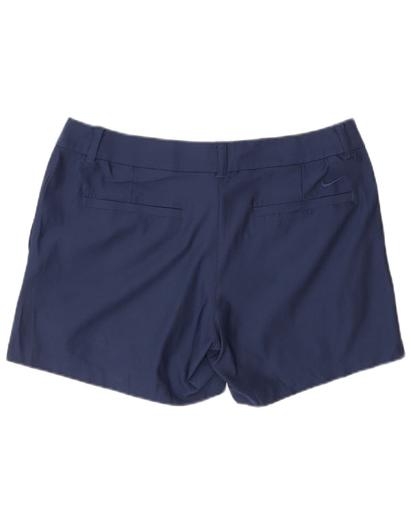 Γυναικεία σορτς chino γκολφ Nike Dri Fit UK 12 Medium W30 Navy Blue Sports