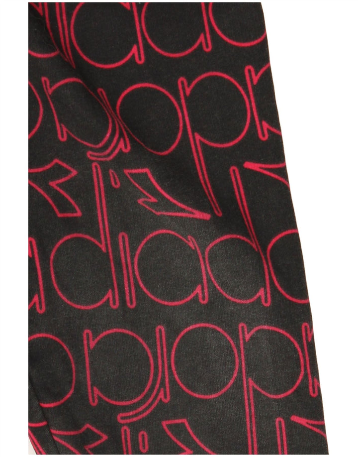 DIADORA Ανδρικό γραφικό κουκούλα, μεσαίο μαύρο βαμβακερό