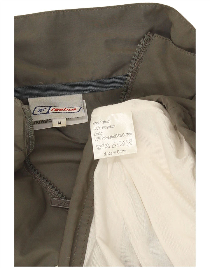 Ανδρική φόρμα Reebok Top Jacket Μεσαίου πράσινου χρώματος πολυεστέρας