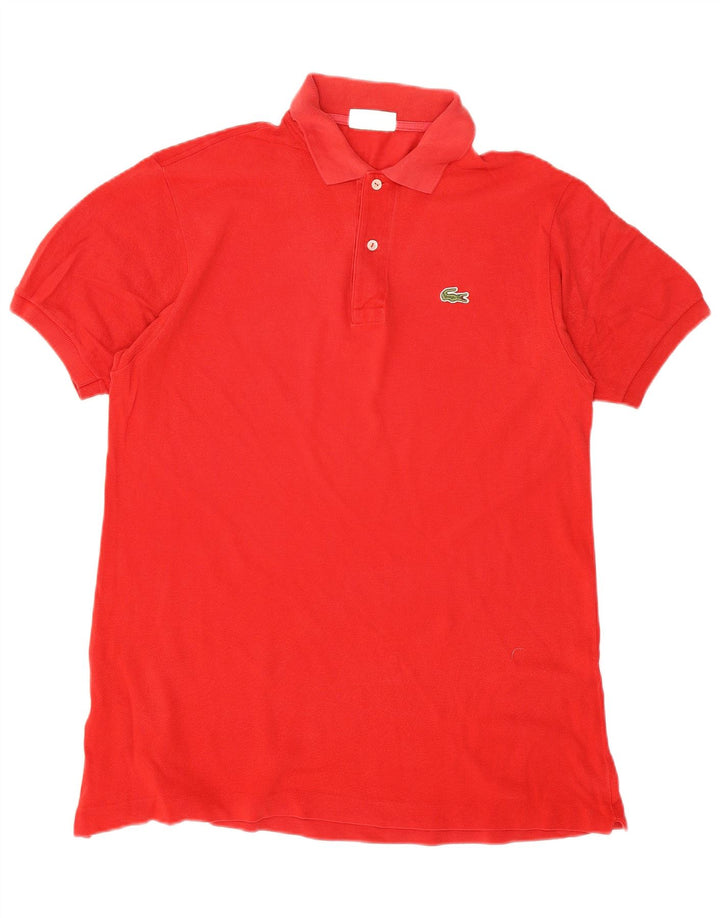 Ανδρικό πουκάμισο πόλο Lacoste, μέγεθος 5, μεγάλο κόκκινο βαμβακερό