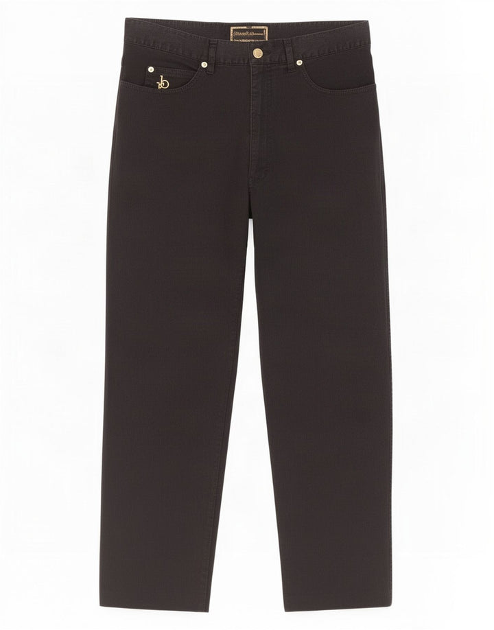 Roccobarocco Γυναικείο Cropped Παντελόνι W38 L25 Μαύρο