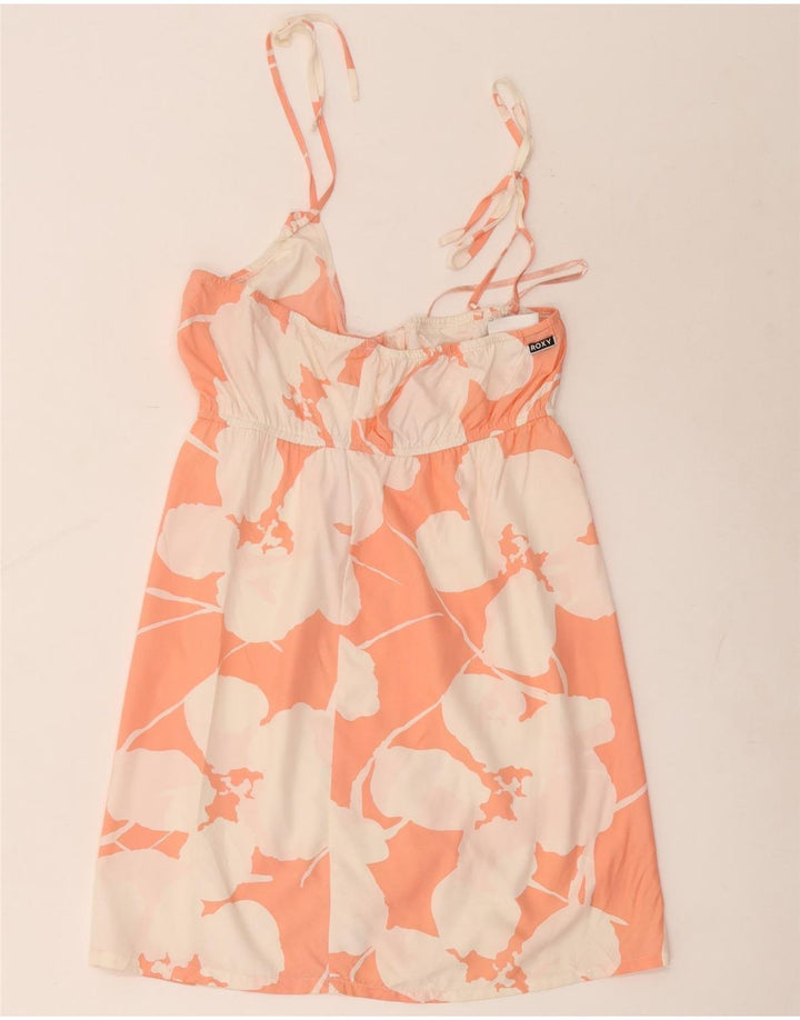 Roxy Γυναικείο Sundress UK 12 Medium Pink Floral Polyester