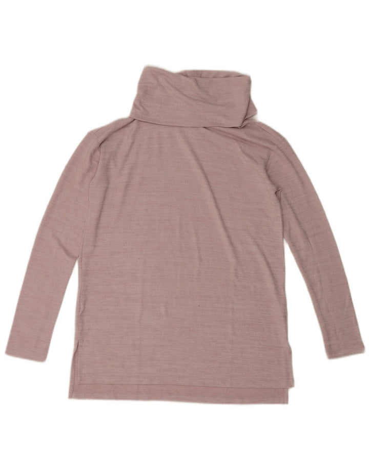 Gap γυναικείο υπερμεγέθη μακρυμάνικο UK 10 Small Pink Flecked Polyester