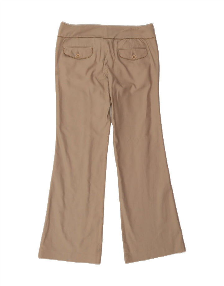 CALVIN KLEIN Womens Bootcut Casual Trousers US 8 Medium W34 L32 Beige Vintage Calvin Klein and Second-Hand Calvin Klein from Messina Hembry 