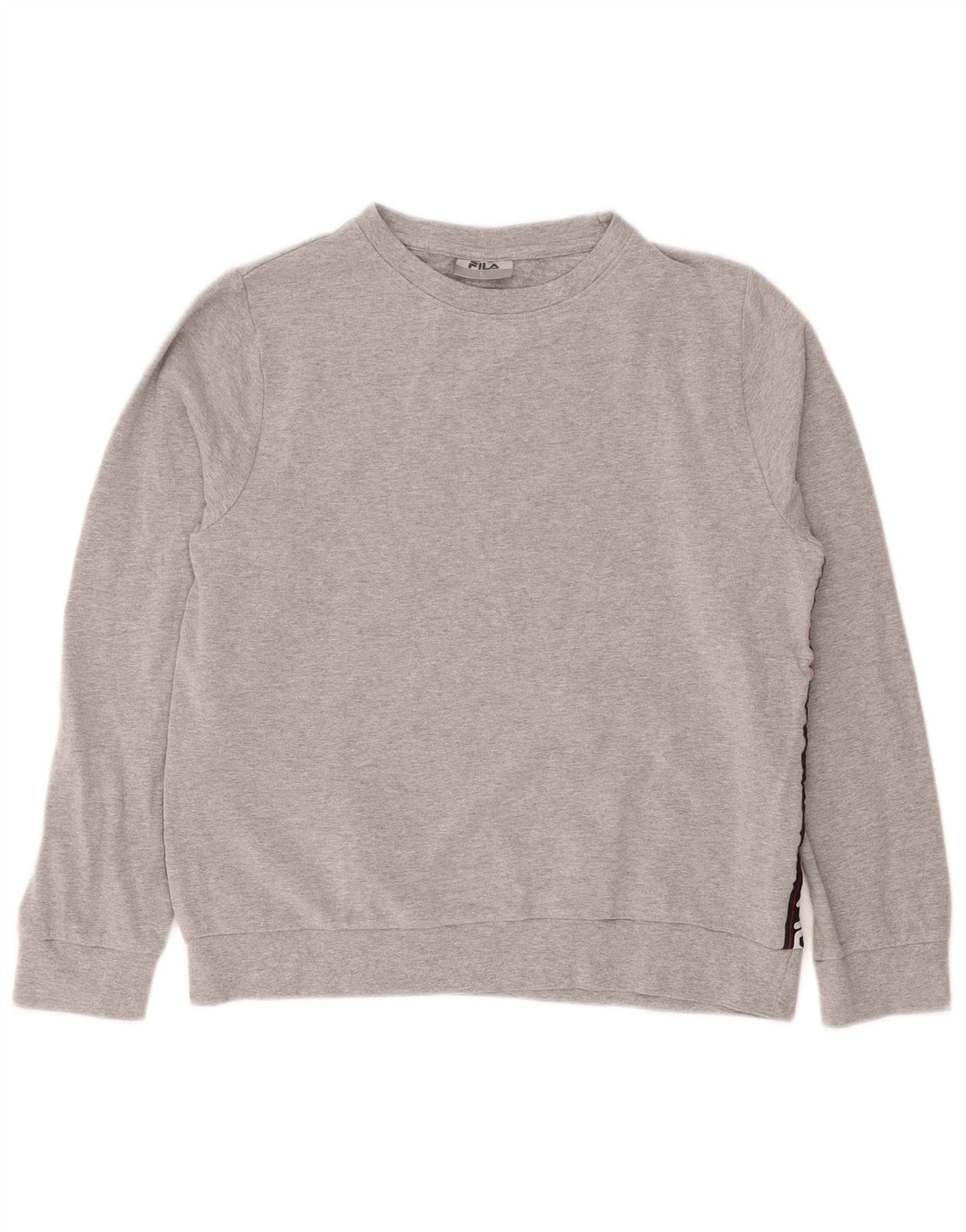 Γυναικεία γραφική φούτερ Fila Jumper UK 16 Large Grey Cotton
