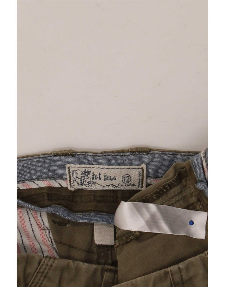 Fat Face Γυναικείο Σορτς Cargo UK 12 Medium W32 Χακί βαμβακερό