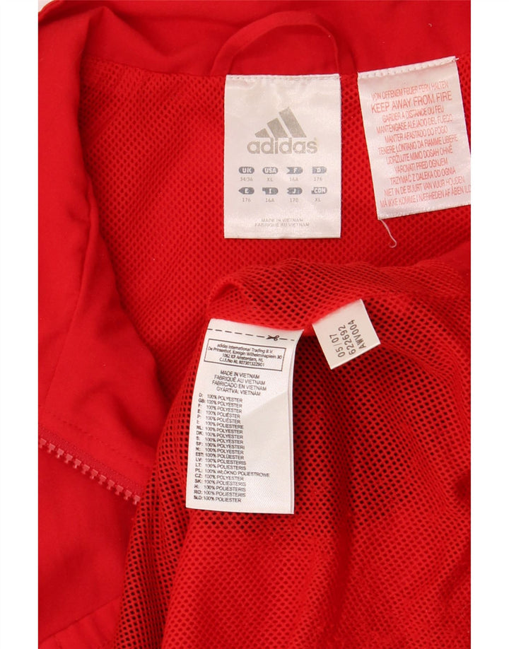Adidas Boys αθλητική φόρμα 15-16 ετών Κόκκινο πολυεστέρας