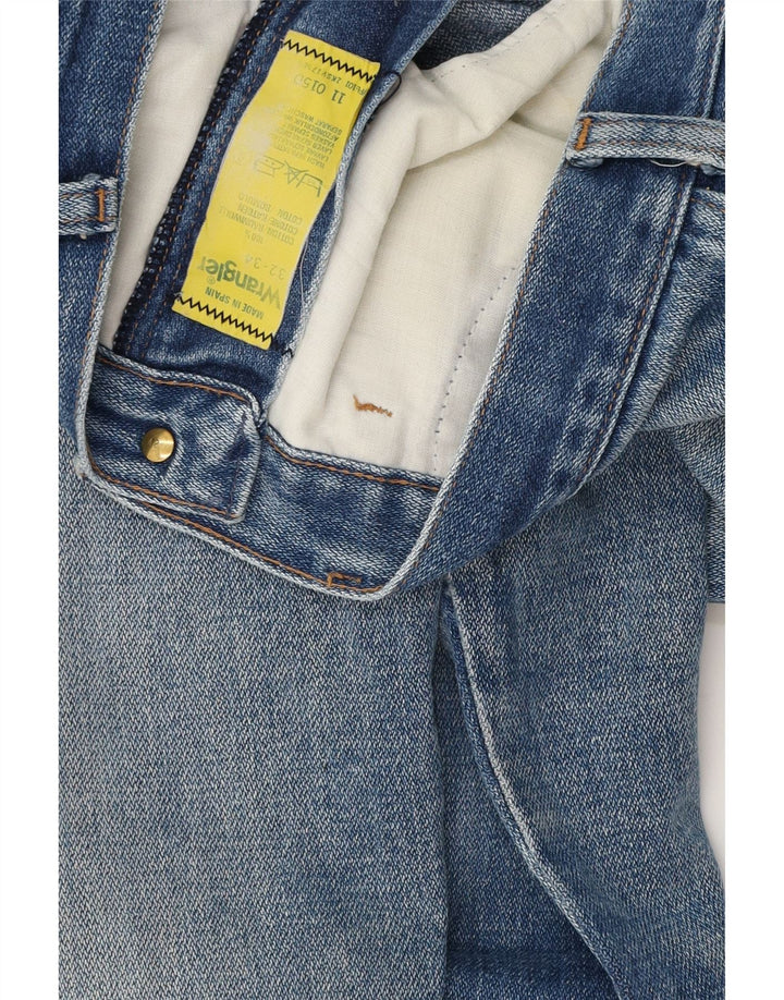 Ανδρικό τζιν Wrangler ίσιο W32 L27 Μπλε βαμβακερό