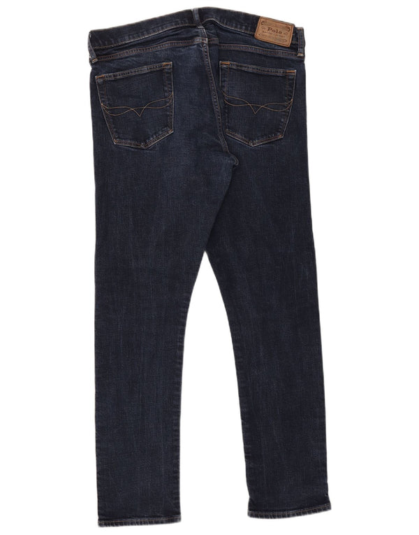 Polo Ralph Lauren Ανδρικό Slim Jeans W36 L32 Navy Blue Cotton