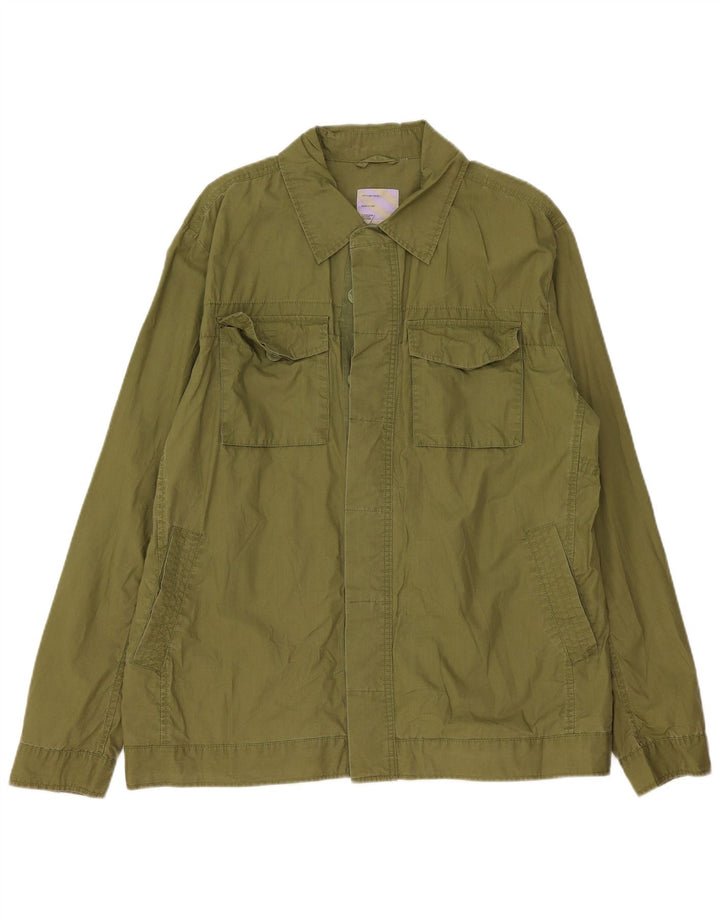 Ανδρικό Βοηθητικό Μπουφάν Fat Face UK 42 XL Πράσινο Βαμβακερό
