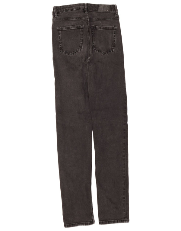 Marks & Spencer Γυναικεία Sienna Straight Jeans UK 8 Small W24 L30 Grey