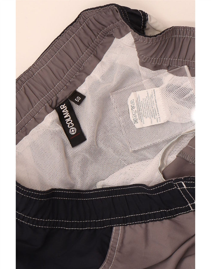 Colmar Ανδρικό γραφικό σορτς κολύμβησης IT 50 Large Grey Colourblock Polyester