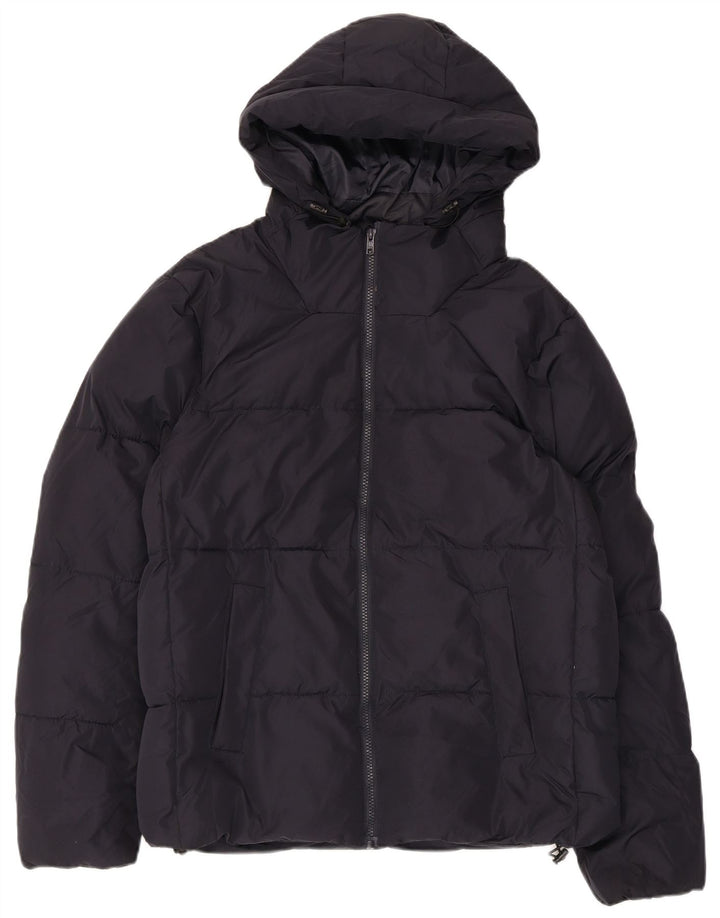 Γαλλικό Connection Ανδρικό μπουφάν με κουκούλα UK 38 Medium Navy Blue