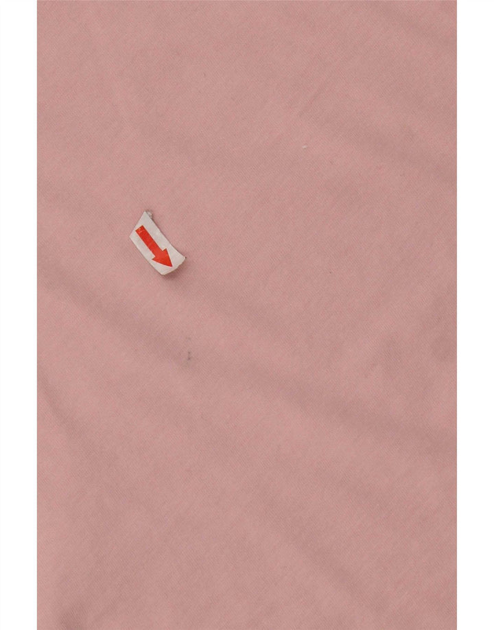 Ellesse Γυναικείο T-Shirt Top UK 14 Medium Pink Cotton