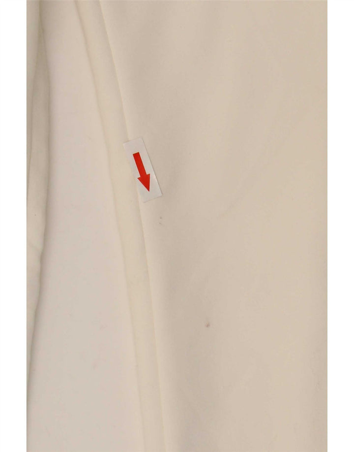 Zara Γυναικείο Bootcut Casual Παντελόνι XL W32 L32 Λευκό