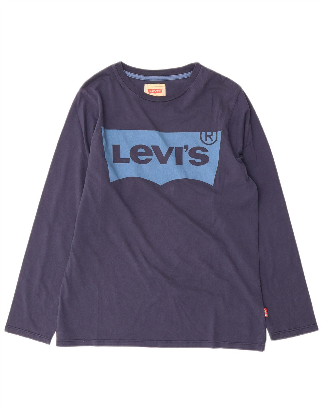 Levi's Boys Graphic Top Μακρυμάνικο 13-14 ετών Navy Blue Cotton