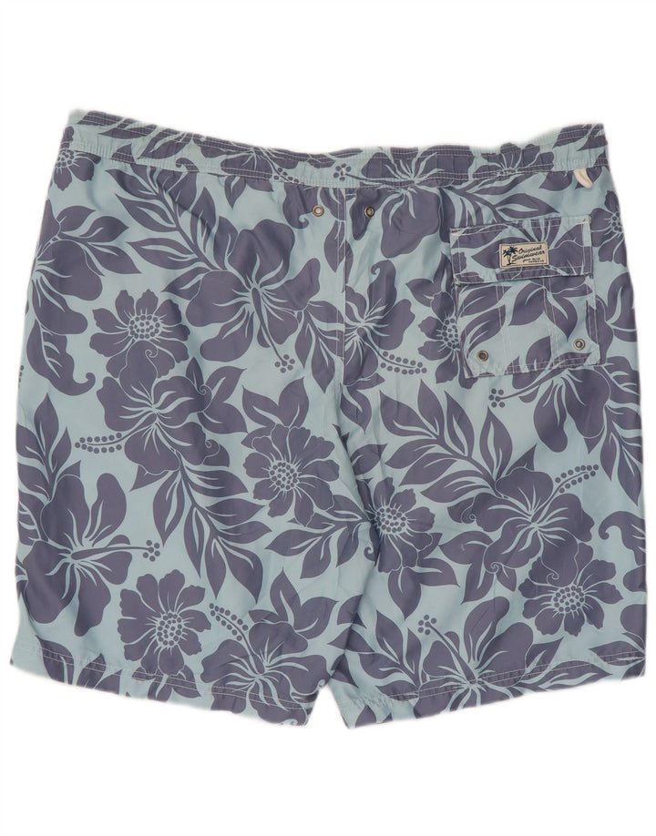 Ανδρικά σορτς κολύμβησης Marks & Spencer XL Blue Floral Polyester