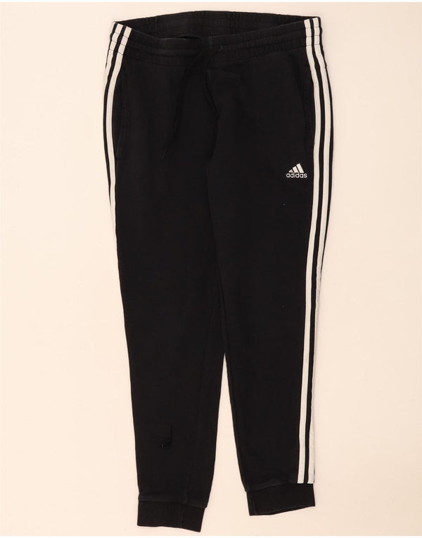 Adidas Γυναικεία φόρμα παντελόνι Joggers UK 16/18 μεγάλο μαύρο βαμβακερό